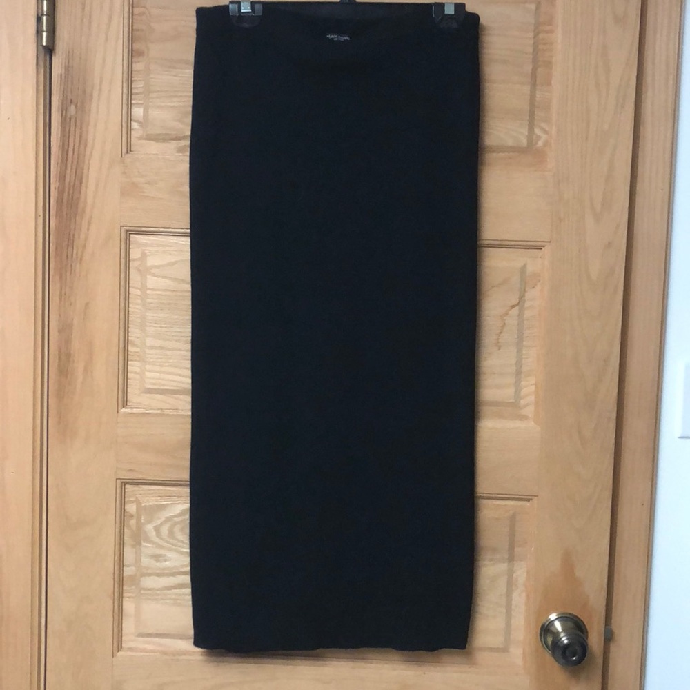 Bern Conrad Black Maxi Knit Skirt